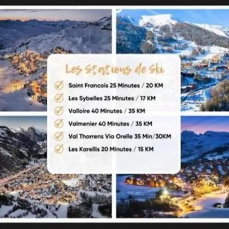 Calme Maurienne Aux Pieds Des Montagnes * Villargondran